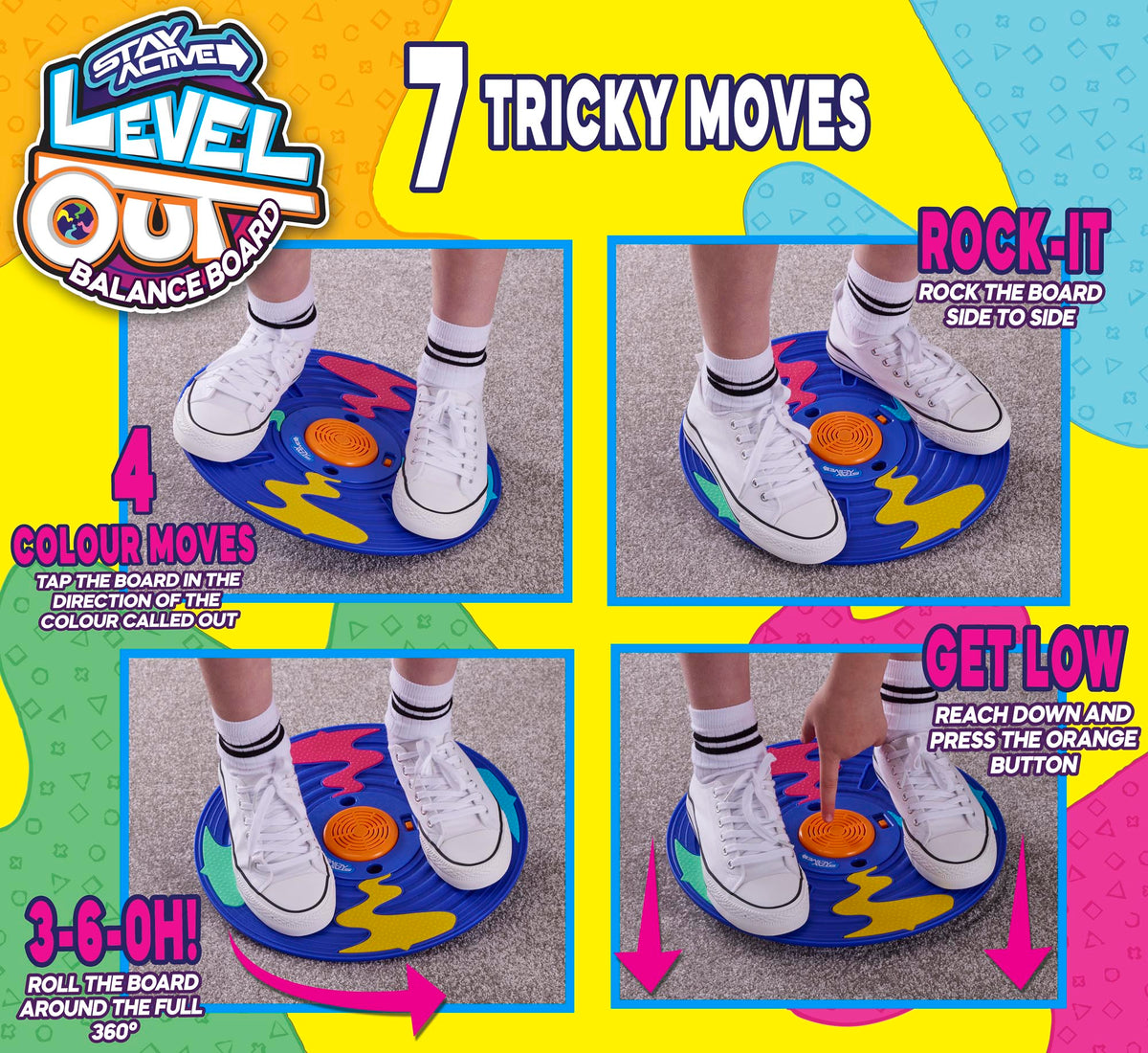 Stay Active Level Out Balance Board