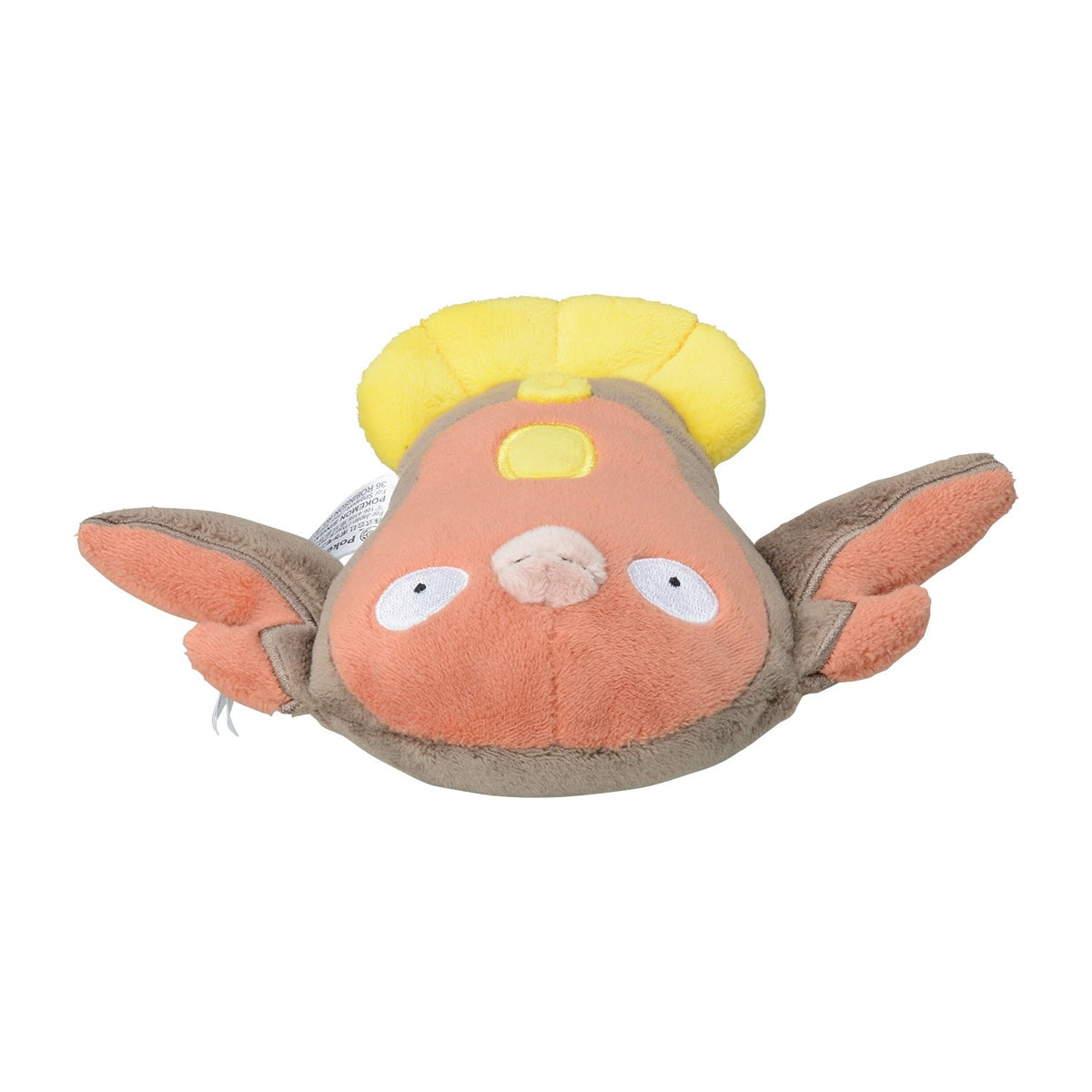 Pokemon Stunfisk Plush Toy | Fit Collection 6.5 x 17 x 14.5 cm