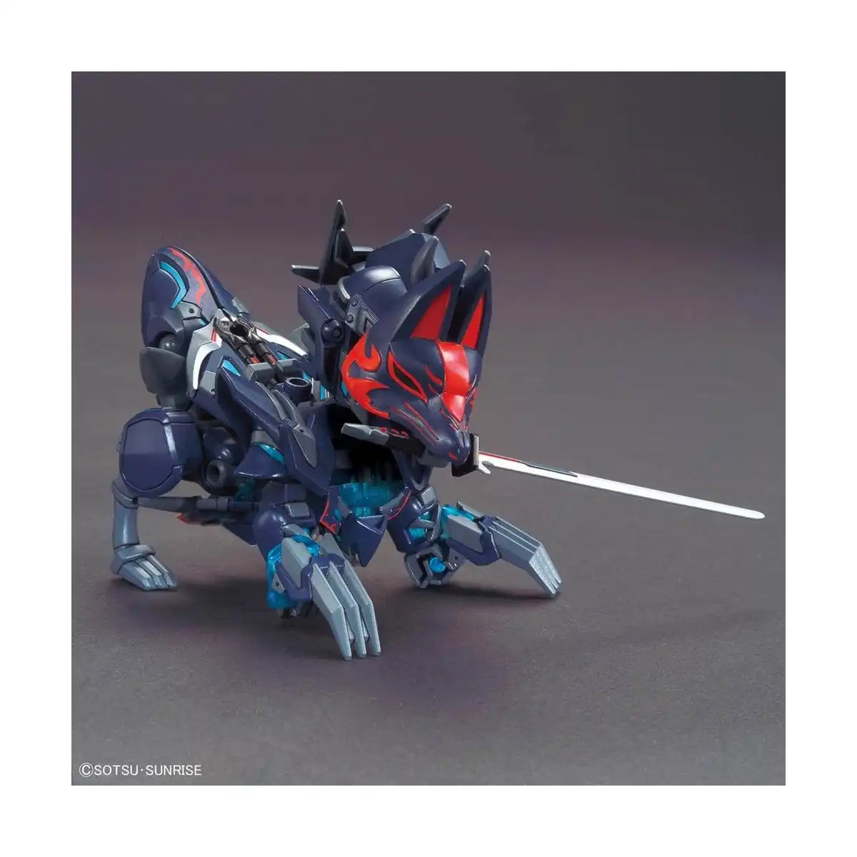 Bandai SD Gundam World Heroes Super Deformed Sasuke Delta Model Kit Figure