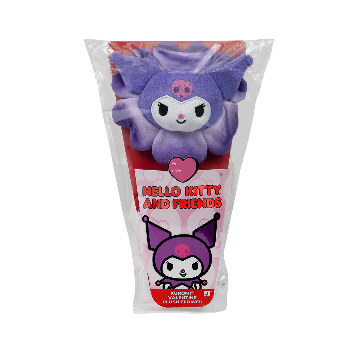 Hello Kitty and Friends 14-Inch Plush Flower 2-Pack - My Melody & Kuromi