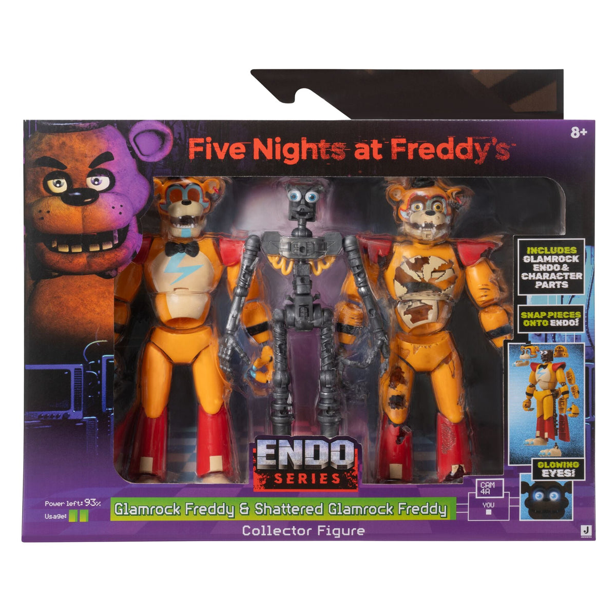 Five Nights at Freddy’s Endo-02 (Glamrock Freddy Parts & Shattered Glamrock Freddy)