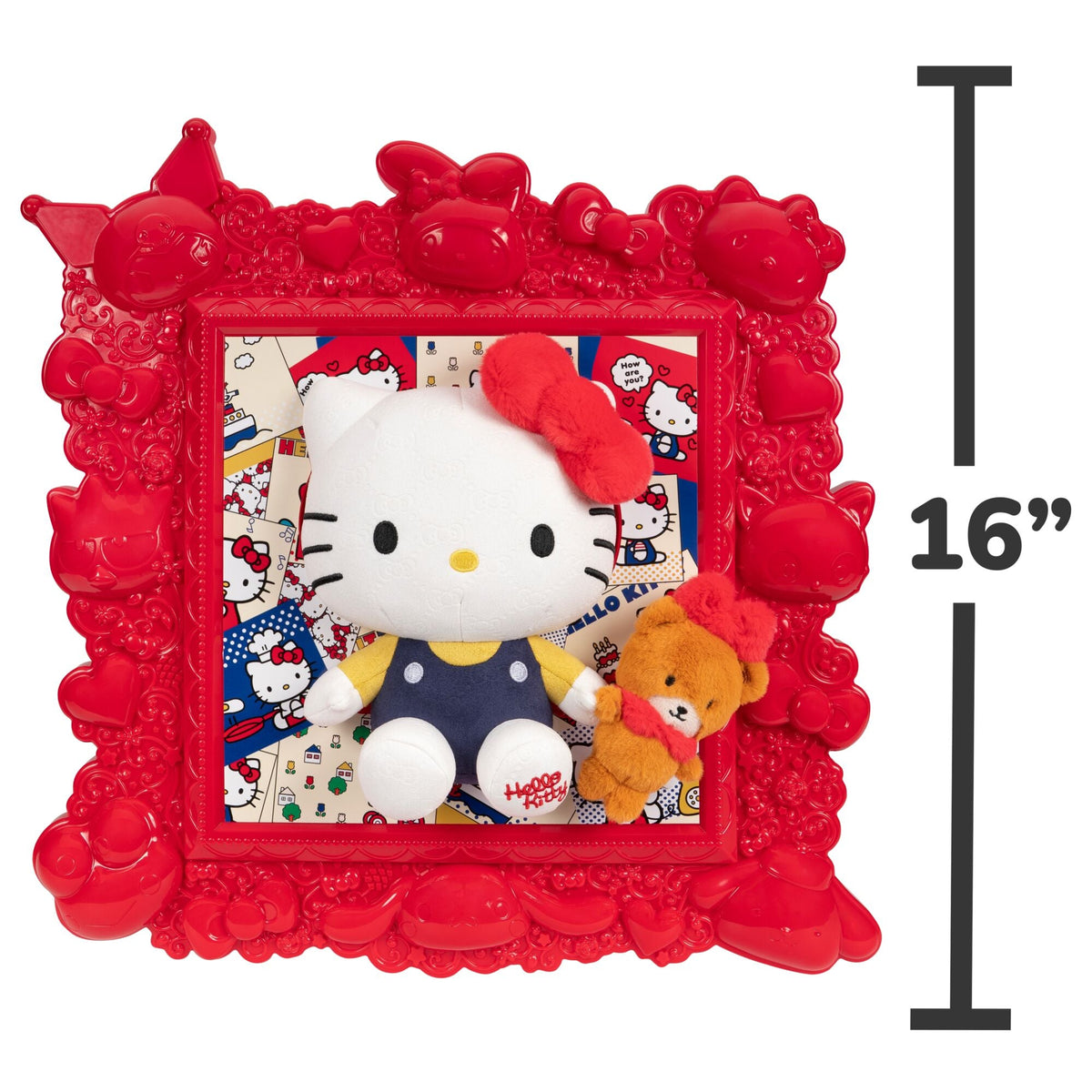 Hello Kitty and Friends Hello Kitty & Tiny Chum 3D Artistic Frame