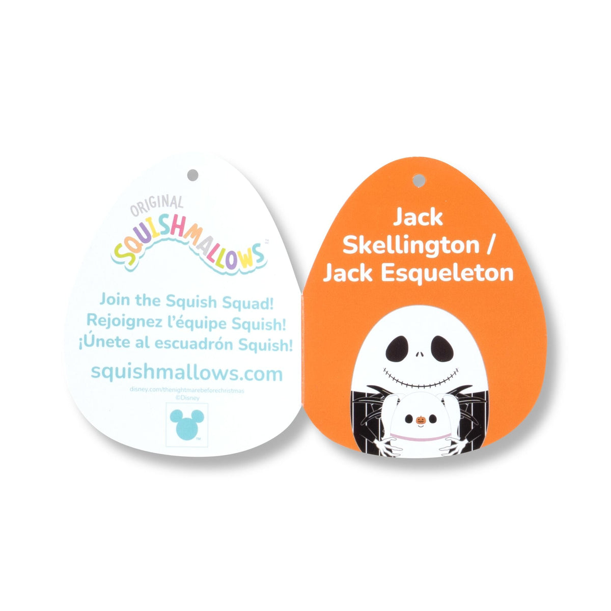 12-Inch Jack Skellington Holding Zero