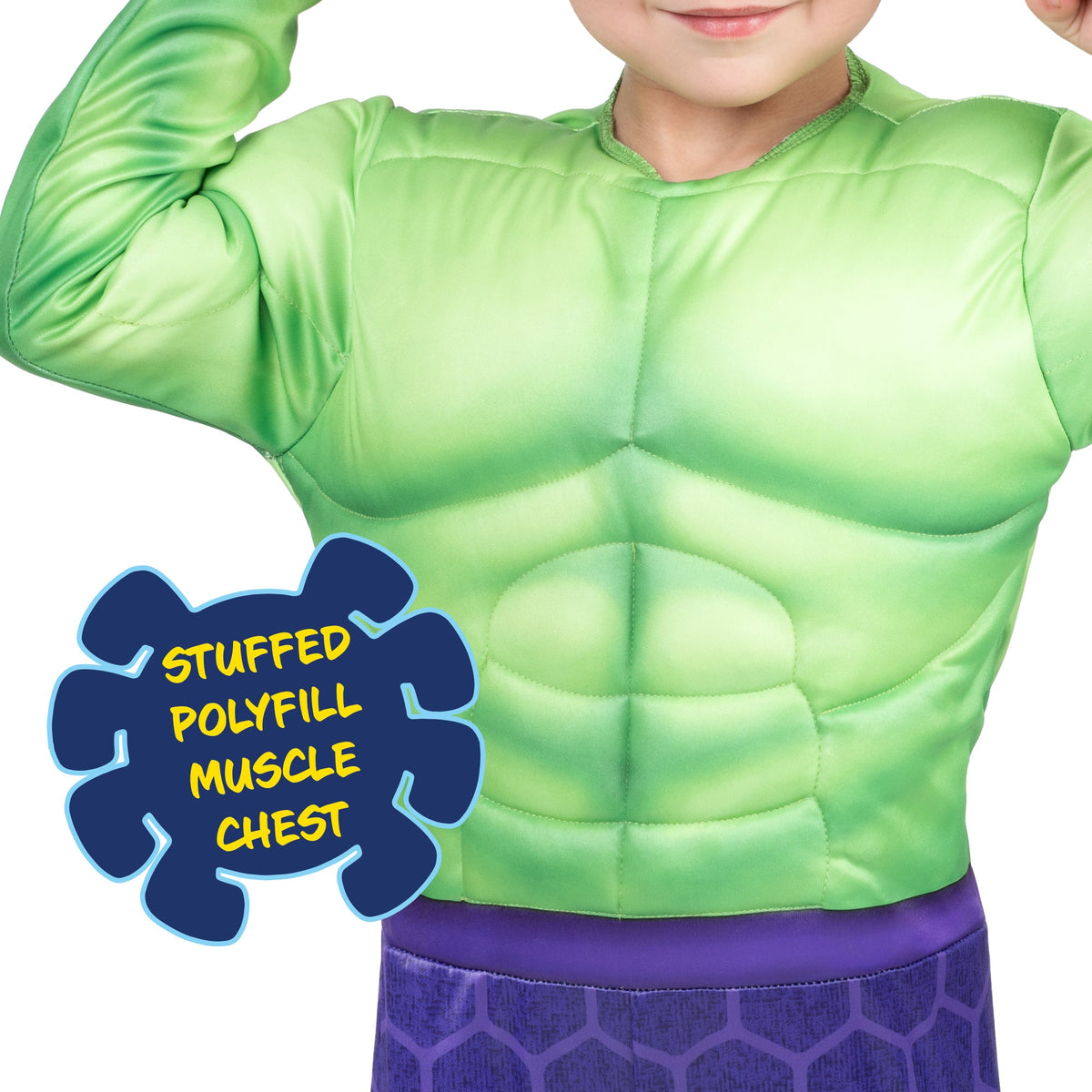 MARVEL Hulk Official Toddler Costume