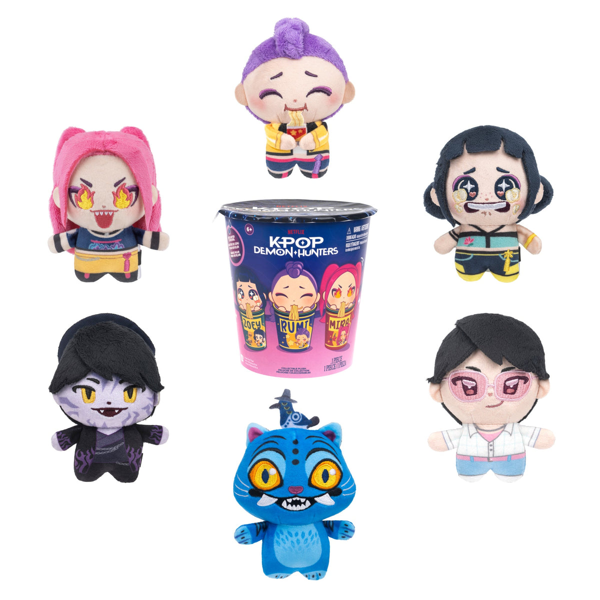 KPop Demon Hunters 4-Inch Blind Mini Rameyon Cups Assortment
