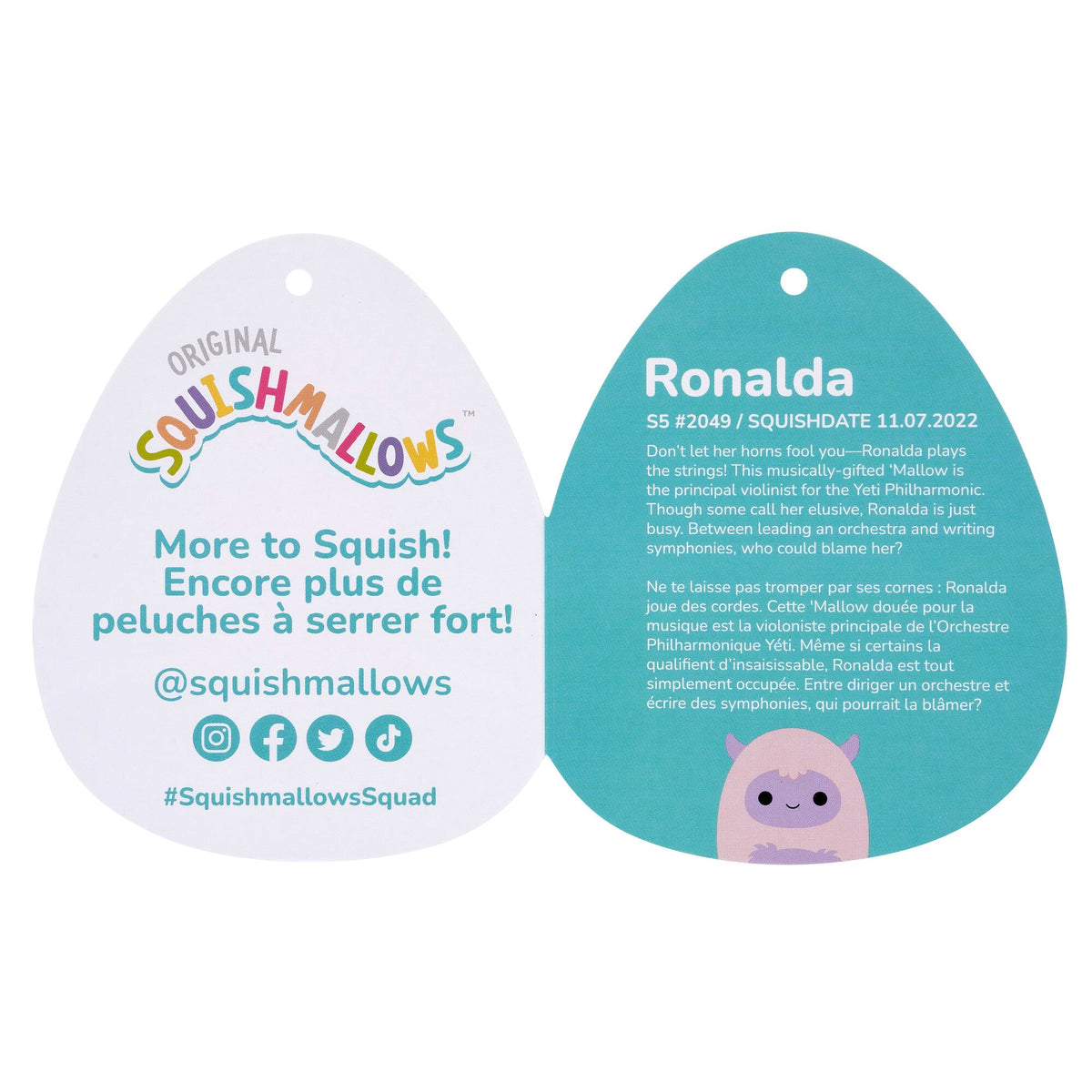 20-Inch Ronalda the Yeti
