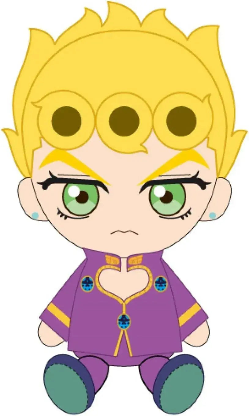 Bandai Namco Nui Official Giorno Giovanna Chibi Plush Figure