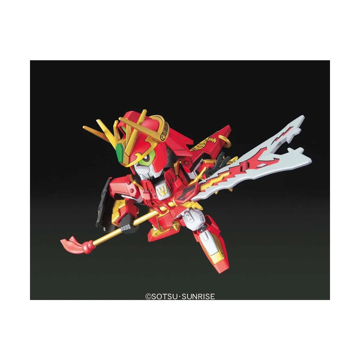 Bandai SD Gundam BB Fighter Sangokuden Fuungouketsu Super Deformed Zhang Fei Model Kit Figure