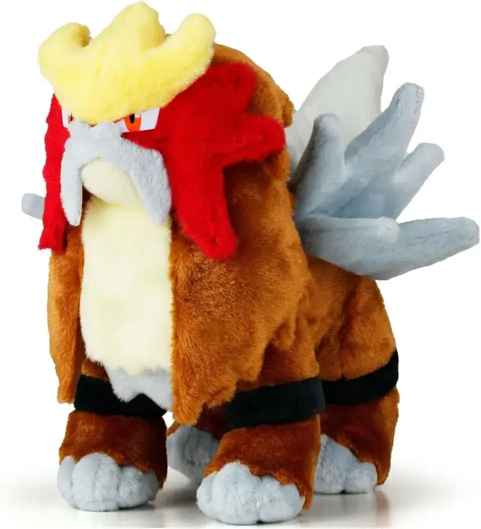 Takara Tomy Arts Pokemon Entei Plush Collectible Figure 27 cm