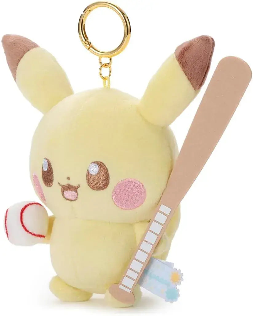 Takara Tomy Arts Pokemon Pokepeace Pikachu Plush Charm 16cm